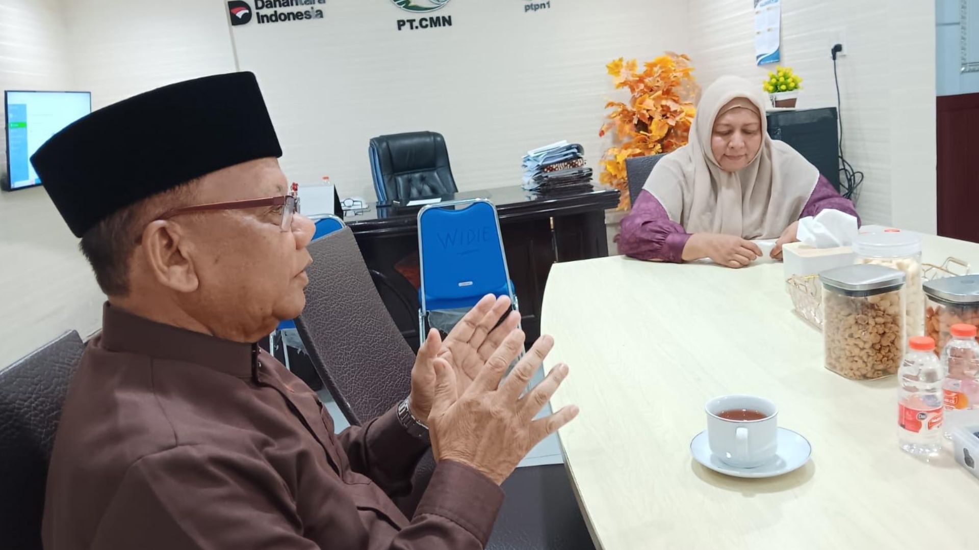 Pertemuan Ketua MAA Langsa dengan Direktur Utama PT Cut Meutia Medika Nusantara