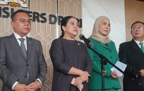 Ruang rapat parlemen terkait pembahasan anggaran mitigasi bencana
