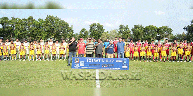 Kick-off Piala Soeratin U-17 di Lapangan Bengabeng, Serdang Bedagai