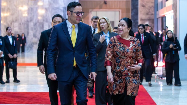 Ketua DPR Puan Maharani menerima Wakil Perdana Menteri Bulgaria di Kompleks Parlemen