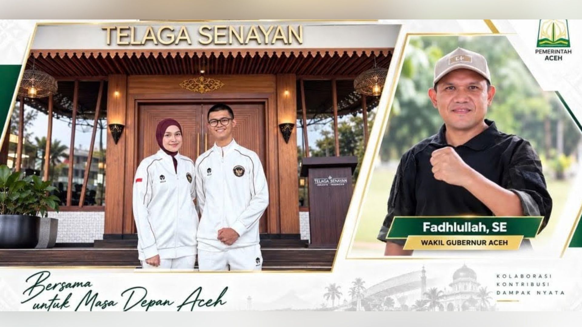 Derli Amalia Putri dan Sultanul Aulia Ma'ruf diberangkatkan untuk Asian Games 2026
