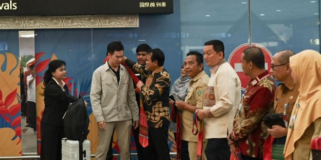 Delegasi Malaysia dan Thailand disambut di Bandara Kualanamu Sumut dengan perkenalan wisata dan kuliner