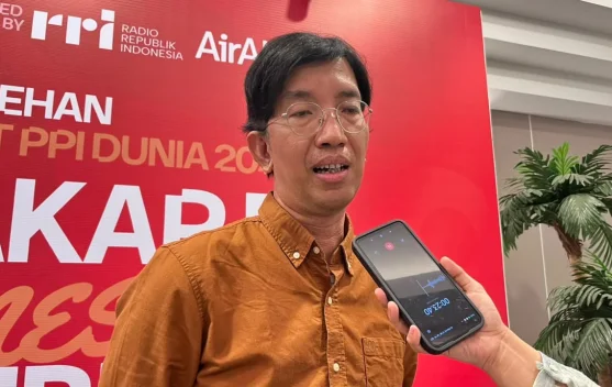 Peserta Sarasehan Alumni Connect PPI Dunia di Auditorium RRI Jakarta