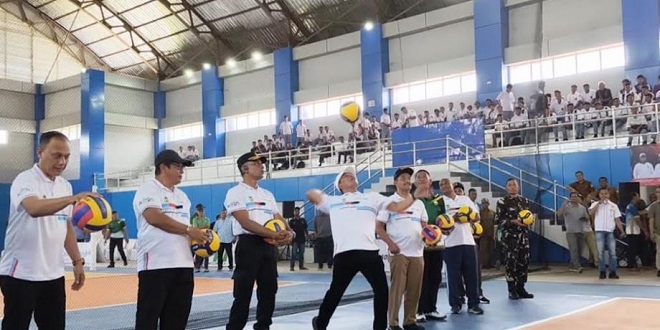 Pembukaan Pra PORA Bola Voli 2026 di Jantho Sport City oleh Bupati Aceh Besar