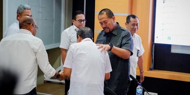 Bupati Batubara berdiskusi dengan pihak BBWS Sumut mengenai penguatan irigasi