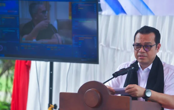 Wamenkomdigi Nezar Patria meninjau SIPGAM di Gampong Mulia, Banda Aceh