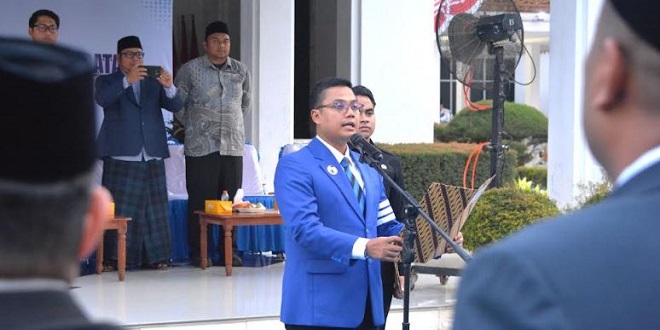 Wali Kota Langsa melantik pejabat di Pendopo Wali Kota Langsa