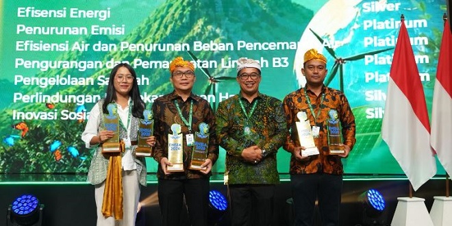 PLTA Inalum menerima penghargaan ENSIA 2026 untuk inovasi lingkungan dan sosial