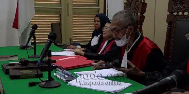 Sidang vonis kasus pembunuhan di Pengadilan Negeri Medan