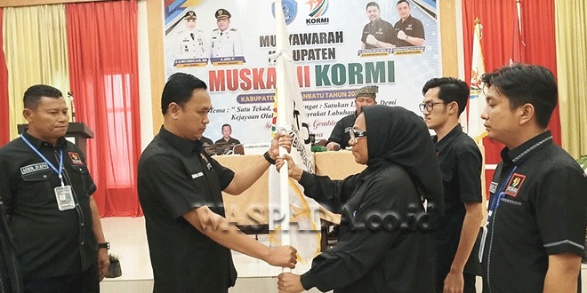 Hasnah Putri Jaya ditetapkan sebagai Ketua KORMI Labuhanbatu periode 2026–2031