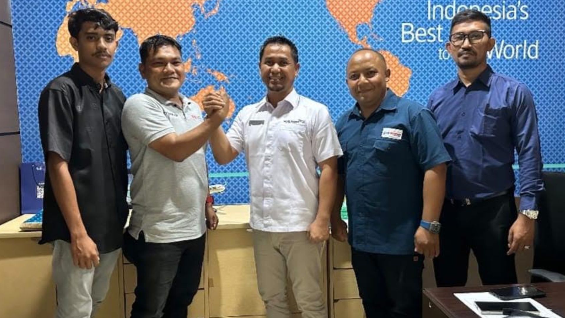 Audiensi SMSI Aceh Besar dengan manajemen Garuda Indonesia di Banda Aceh untuk bahas promosi dan konektivitas