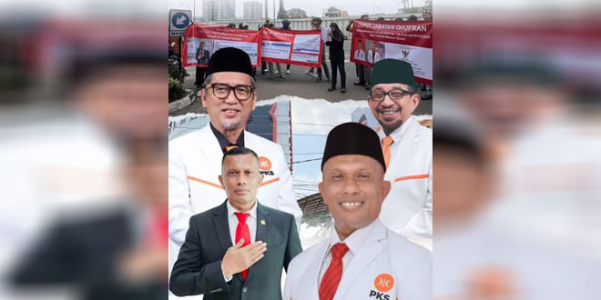 Protes warga Aceh menuntut PKS pecat Ghufran setelah putusan DKPP