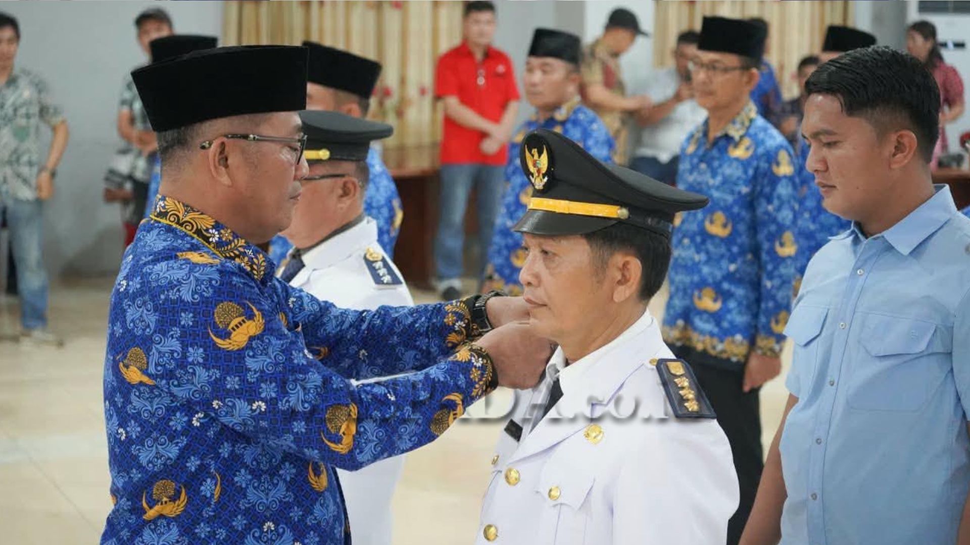 Bupati Nias Selatan melantik 43 pejabat di Aula Kantor Bupati