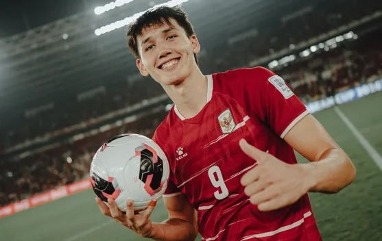 Mitchell Baker merayakan gol dan sepatu emas FIFA ASEAN Cup 2026