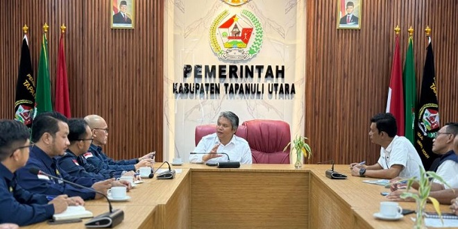 Audiensi Pemkab Tapanuli Utara dan Tim ESDM membahas pengembangan panas bumi