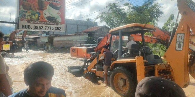 Banjir merendam pemukiman dan lahan pertanian di Aceh Tenggara
