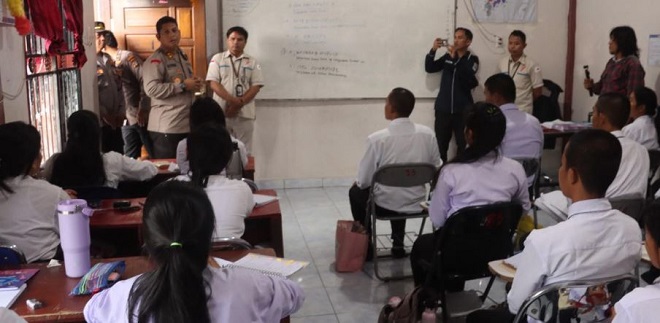 Kapolres mengunjungi LPK Seikou Education di Pematangsiantar untuk dukung program Poliran