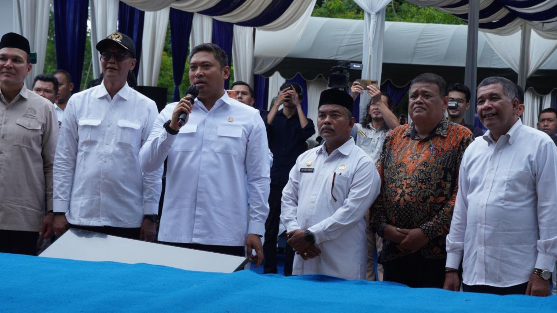 Peresmian SPPG Yayasan Meugah Kana Gizi di Leupung, Aceh Besar