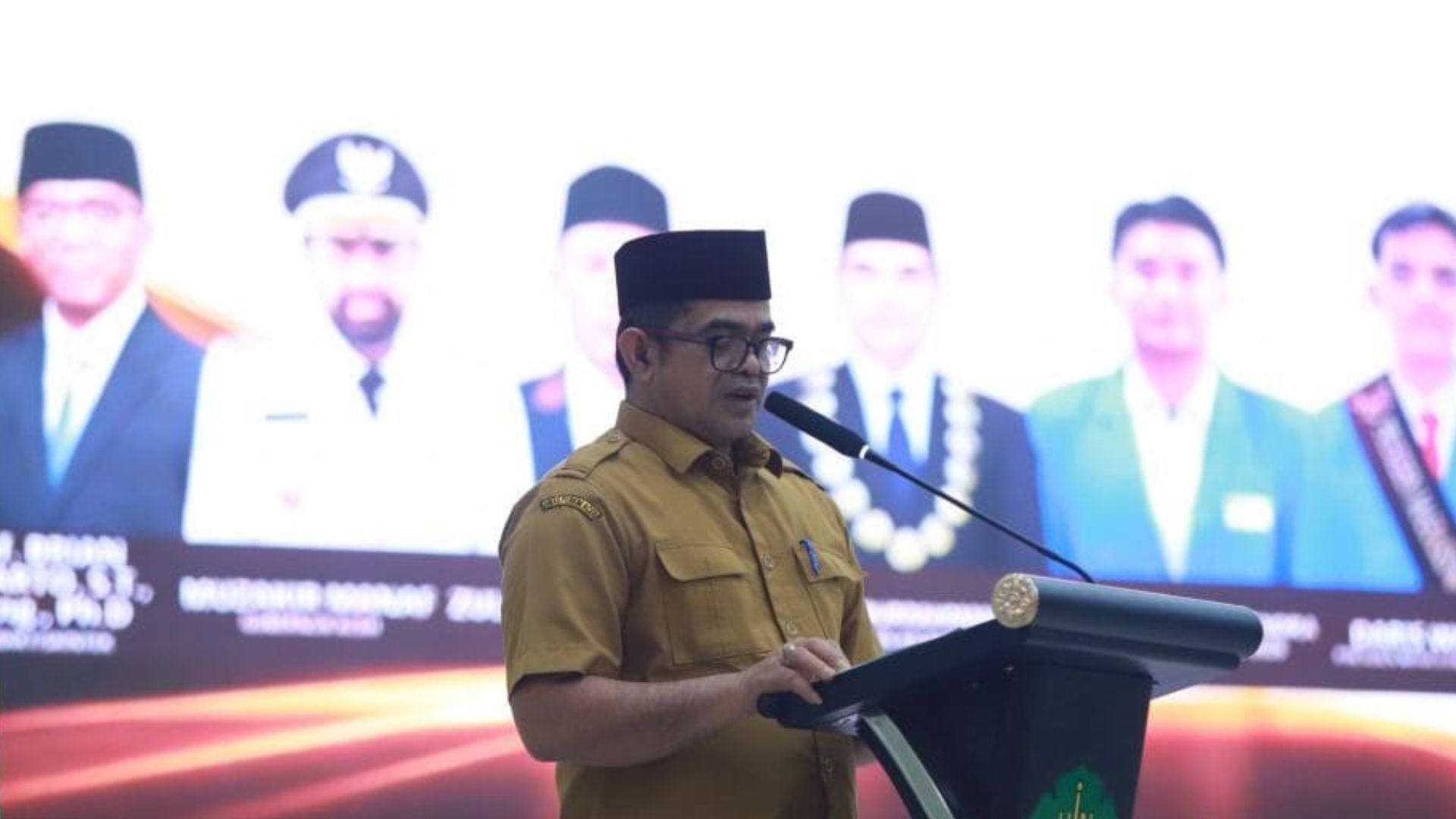 Pembukaan Rakernas XX BEM SI di Auditorium UIN Ar-Raniry Banda Aceh