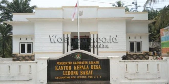 Dokumen anggaran Dana Desa dan catatan realisasi kegiatan di Ledong Barat
