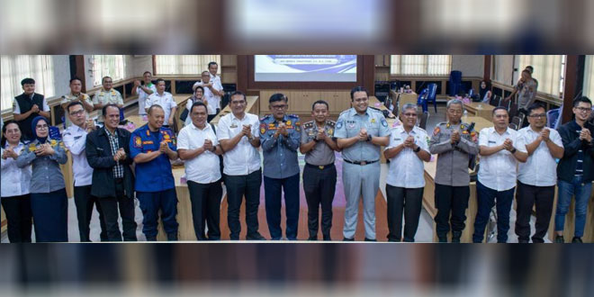 Rakor Pemko dan Polres Pematangsiantar persiapkan Operasi Patuh dan Lilin Toba