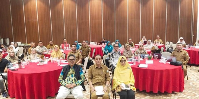 Penerangan hukum dan perkenalan aplikasi Jaga Desa di Gedung Serba Guna Darul Kamal