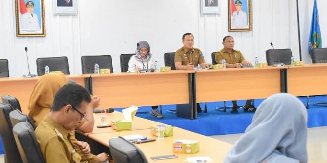 FGD perencanaan rehabilitasi pascabencana dan DED TPST di Kantor Wali Kota Sibolga