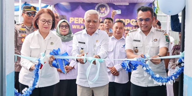 Peresmian SPPG dan kegiatan MBG di Negeri Bayu Muslimin Simalungun