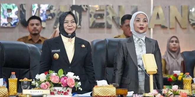 Rapat Paripurna DPRD Kabupaten Langkat menetapkan Pokir DPRD 2026
