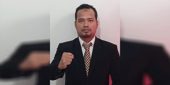 Foto pimpinan DPRD Deliserdang bersama wakilnya saat acara bersama pejabat daerah