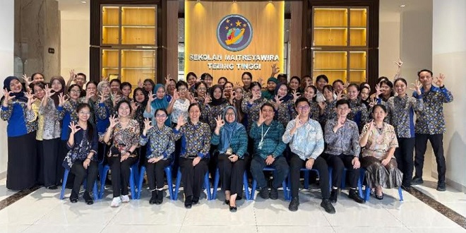 Sosialisasi BPJS Ketenagakerjaan di Sekolah Maitreyawira Tebing Tinggi
