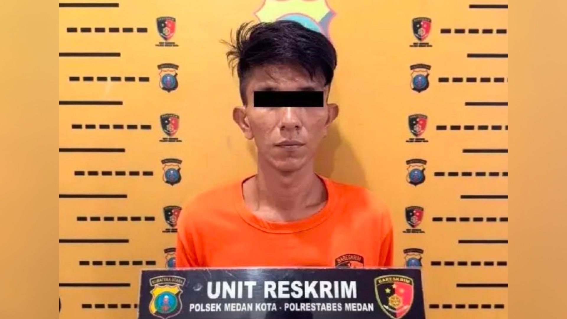 Penangkapan pelaku pembobolan rumah oleh polisi di Medan