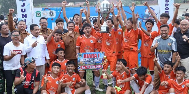 SMAN 2 merayakan kemenangan final Piala Wali Kota Pematangsiantar 2026