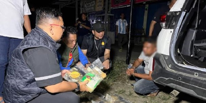 Polisi mengamankan barang bukti sabu seberat 24 kilogram