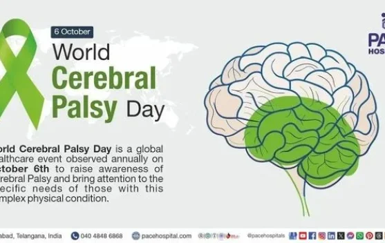 Ilustrasi Hari Cerebral Palsy Sedunia 2026 dengan tema Unique and United
