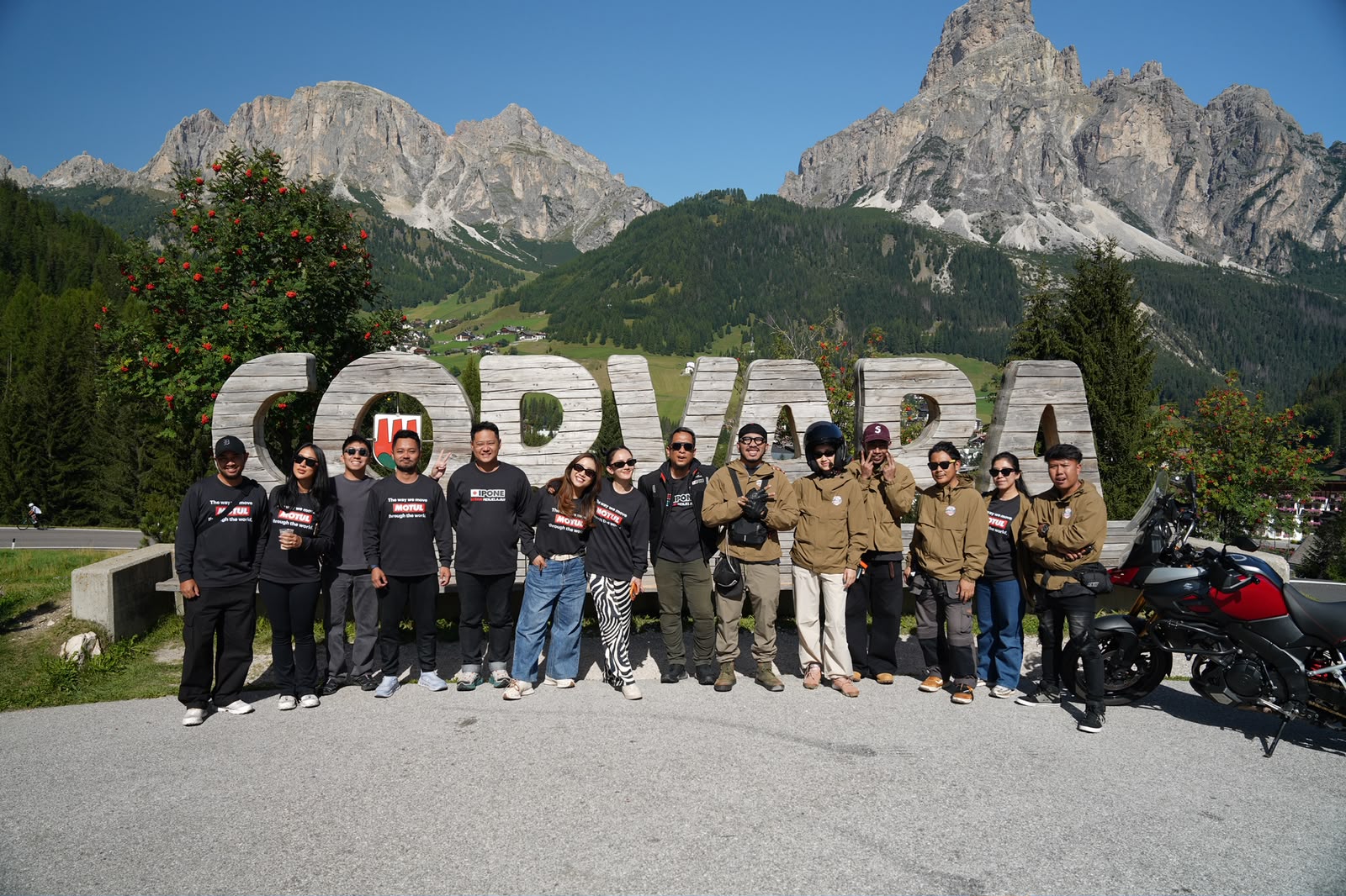 Kegiatan Motul di F1 Monza dan perjalanan Wheels and Wonders menjelajah Dolomites, Italia