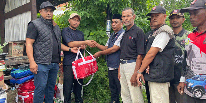 Rumah warga hangus akibat kebakaran di Komplek Permata Punie, Aceh Besar