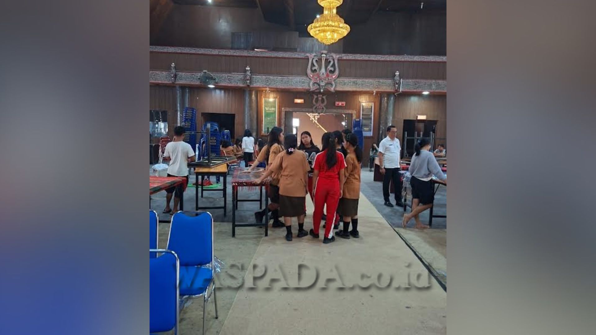 Suasana Rakernas V MPK di Sopo Partungkoan, Tarutung, dengan delegasi peserta dan pejabat
