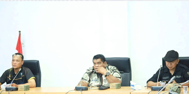 Rapat evaluasi MCSP-RBS di Kantor Bupati Labuhanbatu