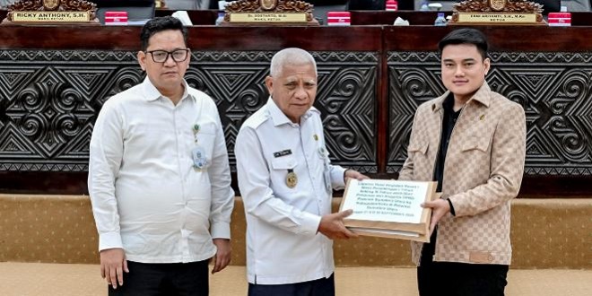 Wakil Gubernur Sumut menyampaikan laporan hasil reses di DPRD Sumut