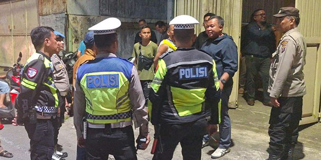Polisi mengamankan terduga pelaku pencurian di Siantar Utara malam hari