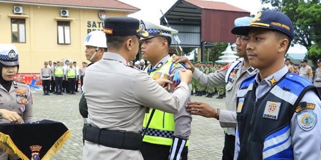 Apel Gelar Pasukan Operasi Patuh Toba 2026 di Lapangan Mapolres Labuhanbatu