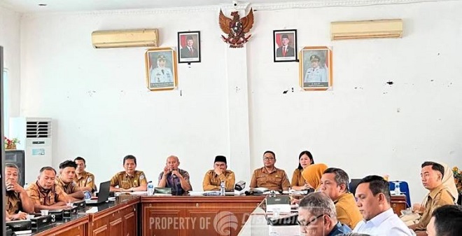 Peserta FGD RAD PP ATS di Kantor Bappeda Kabupaten Labuhanbatu
