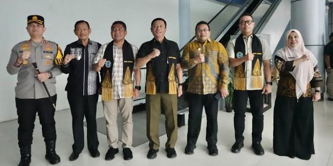 Wali Kota Sabang menyambut rombongan BNN di Pelabuhan Kapal Cepat Balohan
