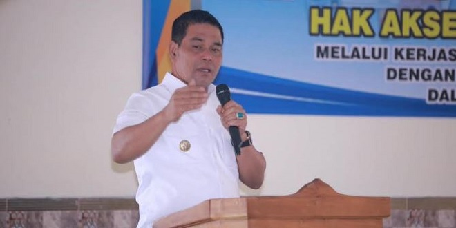 Sosialisasi Disdukcapil Aceh Besar tentang hak akses data kependudukan untuk OPD