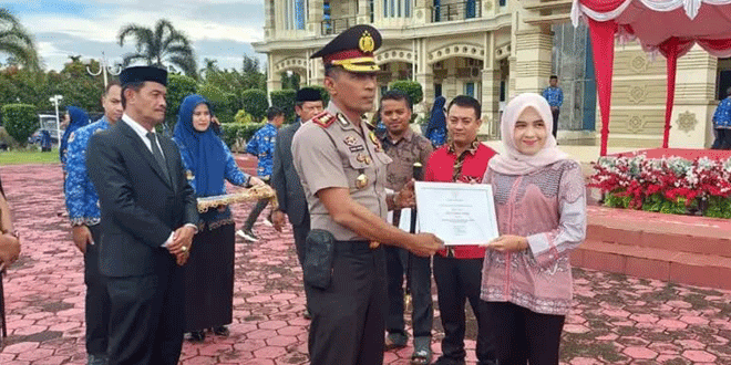 Empat pemuda penerima penghargaan Pemuda Inovatif Aceh Besar 2026