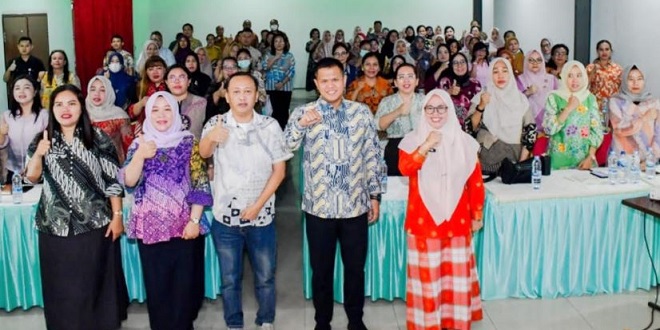 Wabup Adlin Tambunan membuka evaluasi PKG Kabupaten Sergai di Hotel Amanda Tebing Tinggi