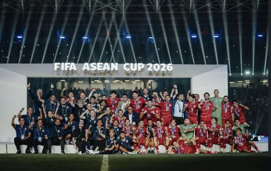 Jay Idzes memberi selamat lewat unggahan media sosial usai Timnas Indonesia juara FIFA ASEAN Cup 2026
