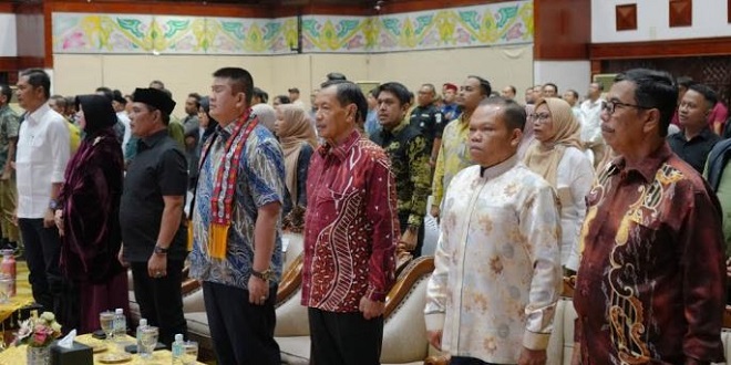 Acara pelantikan pengurus FPRMI Aceh di Anjong Mon Mata, Banda Aceh