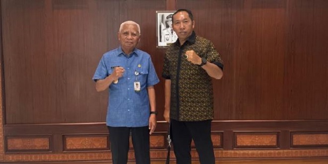 Bupati Tapanuli Utara dan Wakil Gubernur Sumut berkoordinasi di Kantor Gubernur Medan